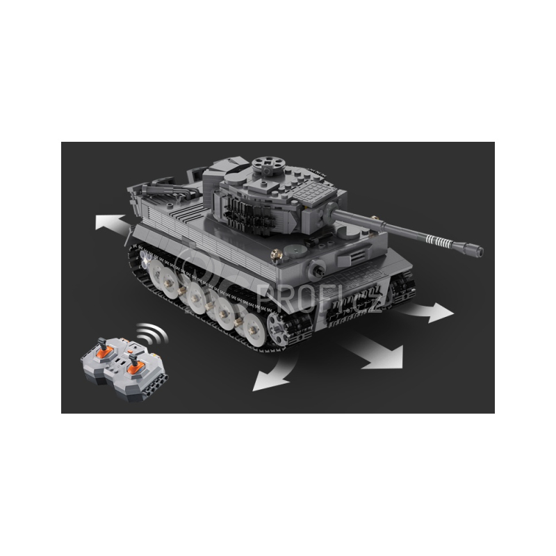 RC stavebnice Tank German Tiger
