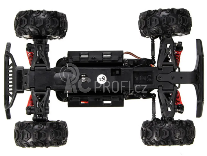 RC auto JEEP Subotech Brave, stříbrná