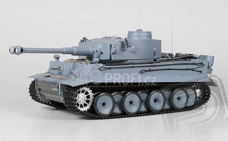 RC tank 1:16 GERMAN TIGER kouř. a zvuk. efekty + kov.tunning