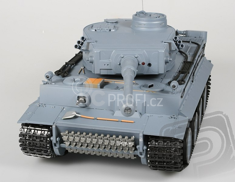 RC tank 1:16 GERMAN TIGER kouř. a zvuk. efekty + kov.tunning