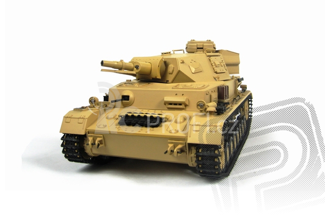RC tank 1:16 Panzerkampfwagen IV Ausf. F-1 kouř. a zvuk. efekty