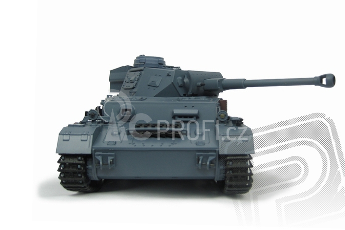 RC tank 1:16 Panzerkampfwagen IV Ausf. F-2 kouř. a zvuk. efekty