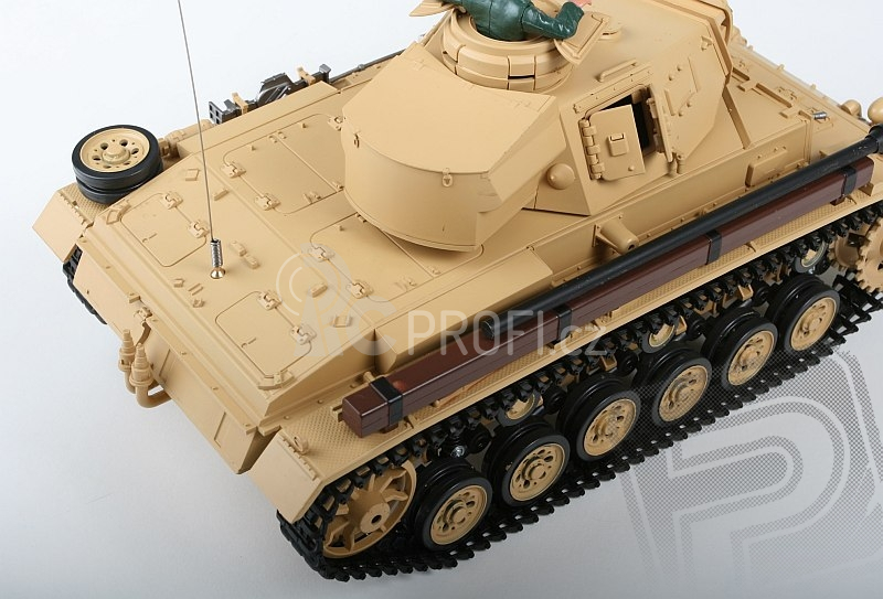 RC tank 1:16 Tauch PANZER III Ausf.