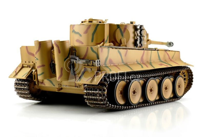 RC tank 1/16 Tiger I IR, letní kamufláž