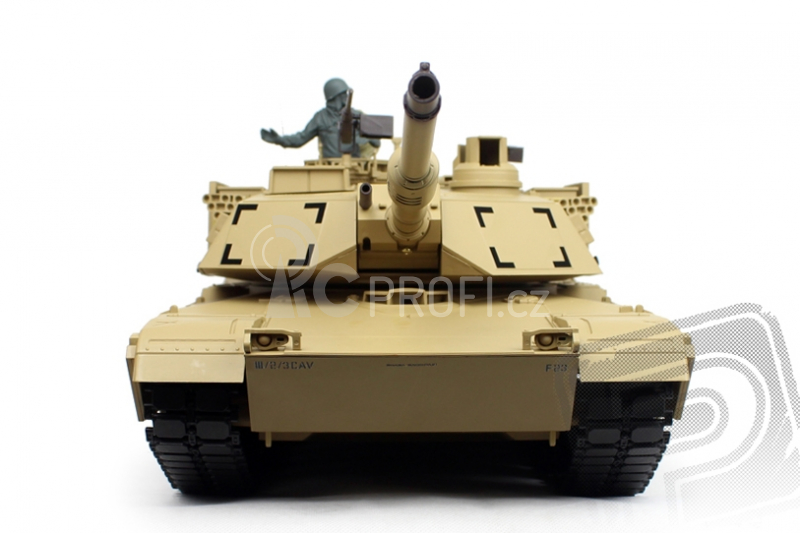 RC tank 1:16 U.S.M1A2 Abrams kouř. a zvuk. efekty