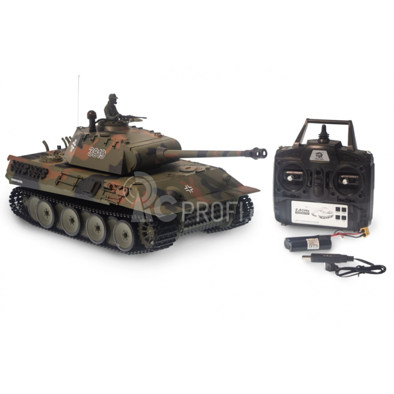 RC tank German Panther verze V7