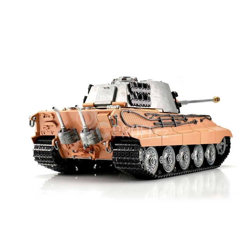 RC tank King Tiger 1:16 IR, bez nátěru