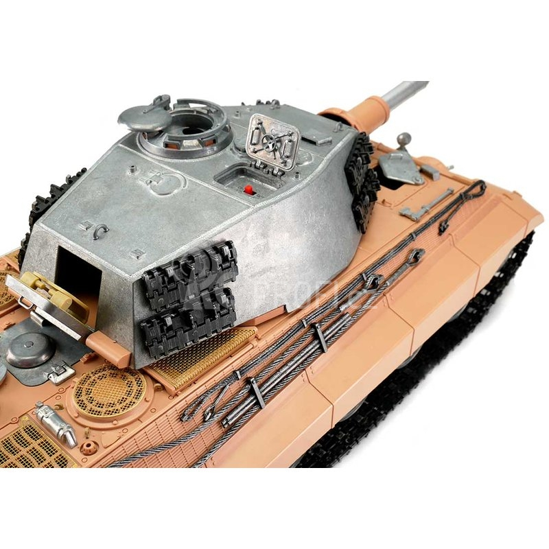 RC tank King Tiger 1:16 IR, bez nátěru