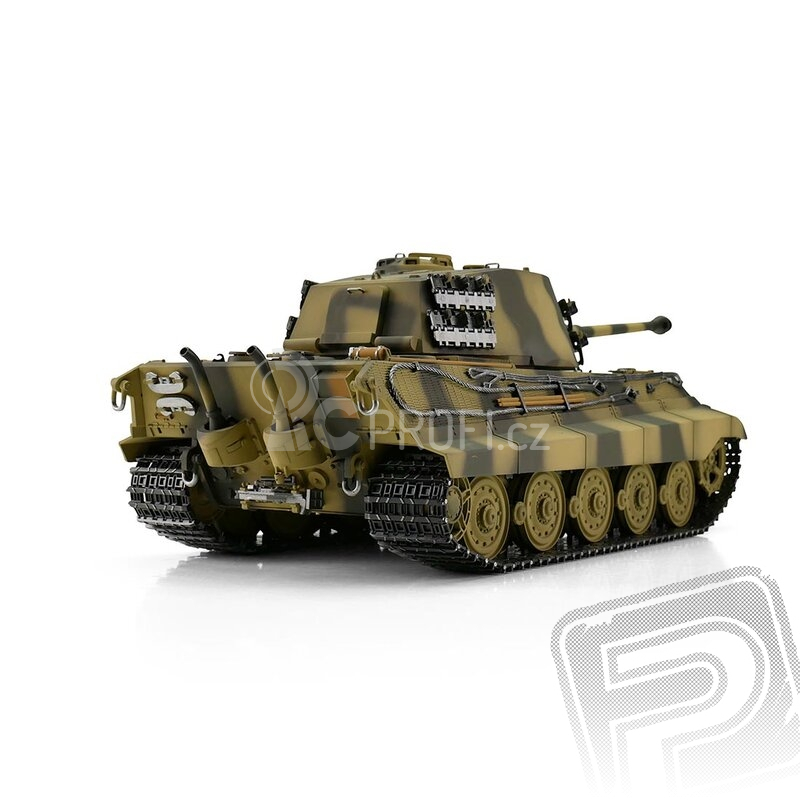 RC tank Kingtiger 1:16 IR, kamufláž