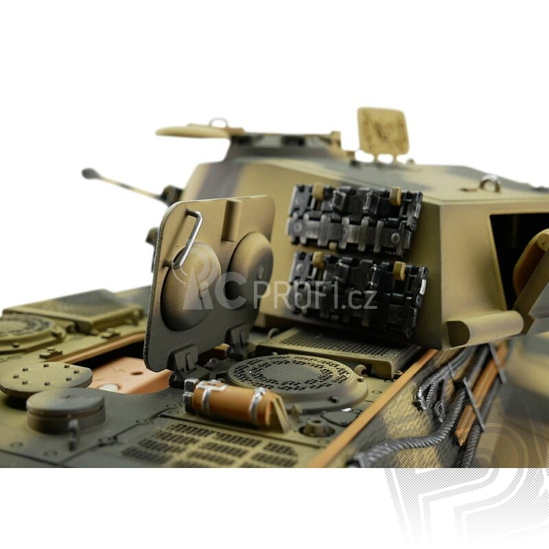 RC tank Kingtiger 1:16 IR, kamufláž