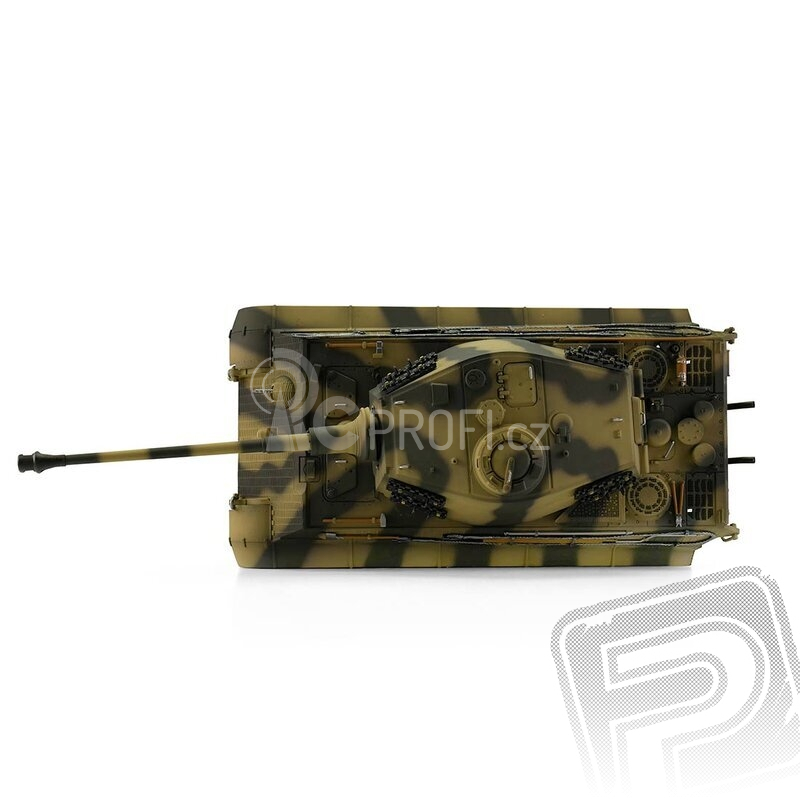 RC tank Kingtiger 1:16 IR, kamufláž