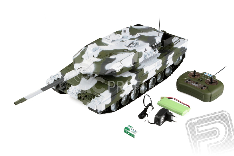 RC tank Leopard 2A6 1:16 - zimní verze