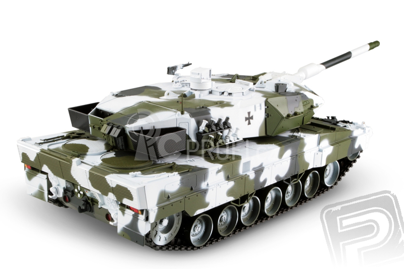 RC tank Leopard 2A6 1:16  - zimní verze, 2,4GHz