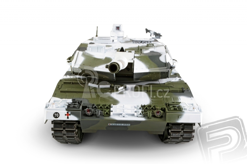 RC tank Leopard 2A6 1:16  - zimní verze, 2,4GHz