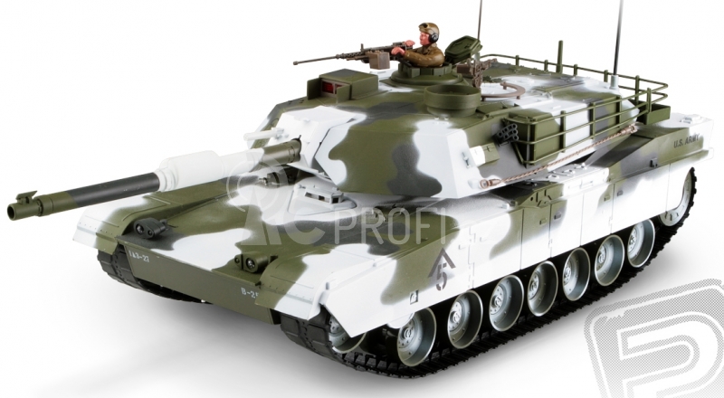 RC tank M1A1 Abrams 1:16 - zimní verze