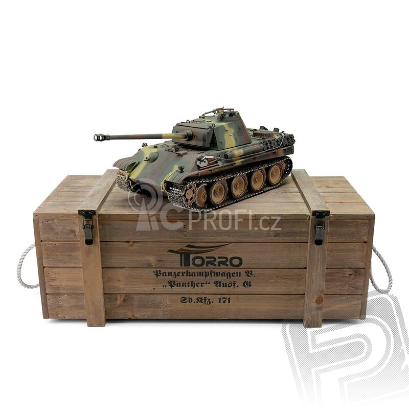 RC tank Panther G 1:16 IR, kamufláž