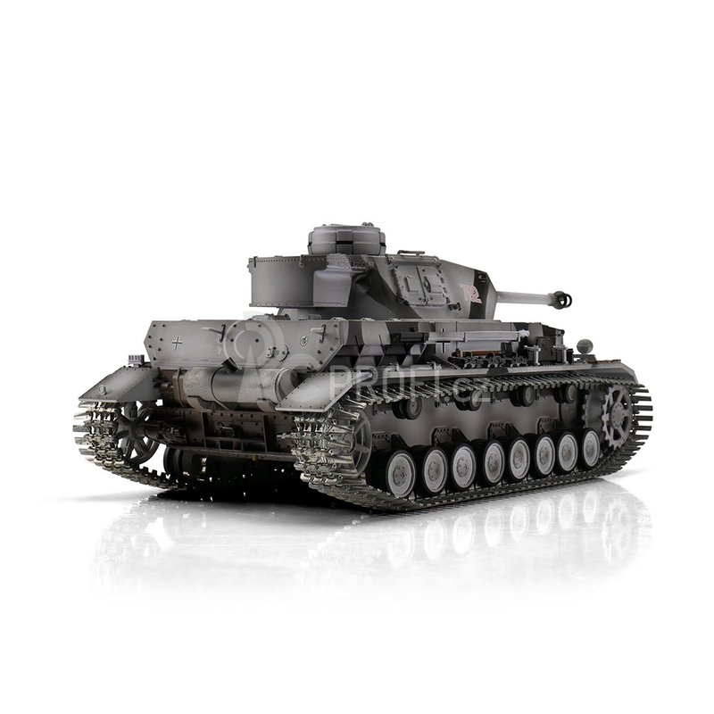 RC tank PzKpfw IV. 1:16 IR, šedá