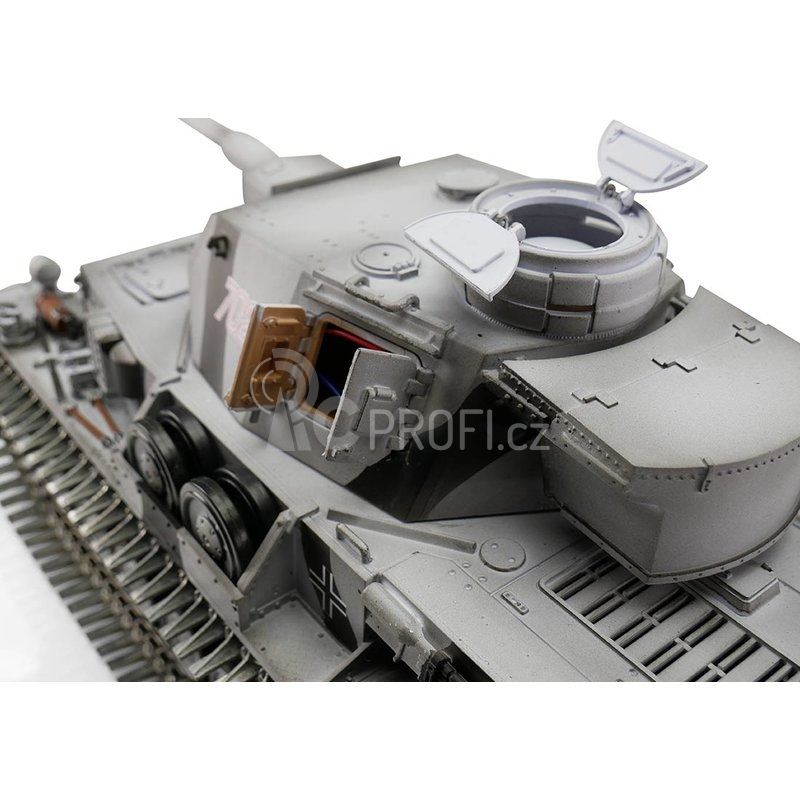RC tank PzKpfw IV. 1:16 IR, šedá