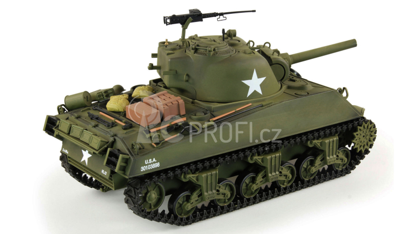 RC tank Sherman M4A3 1:16 BB IR