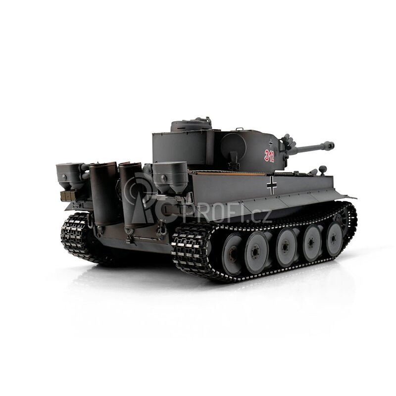RC tank Tiger I 1:16 raná verze IR, šedá