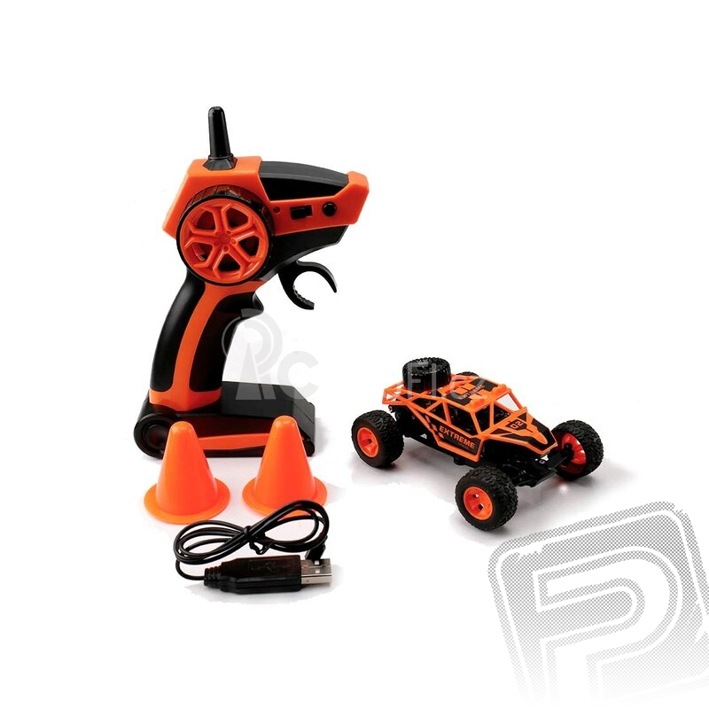 RC truggy Torro Fast Terminator 02 1:40, oranžová