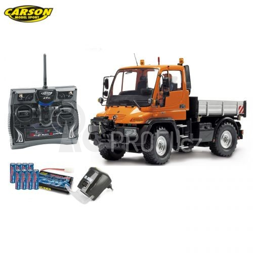 RC Unimog U300, oranžová