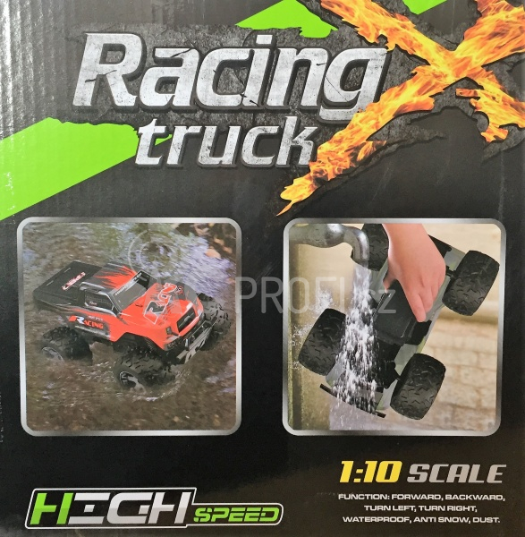 RC voděodolný Monster truck 1:10