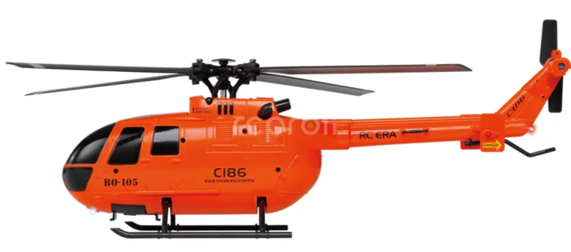 RC vrtulník C186 Pro, oranžová