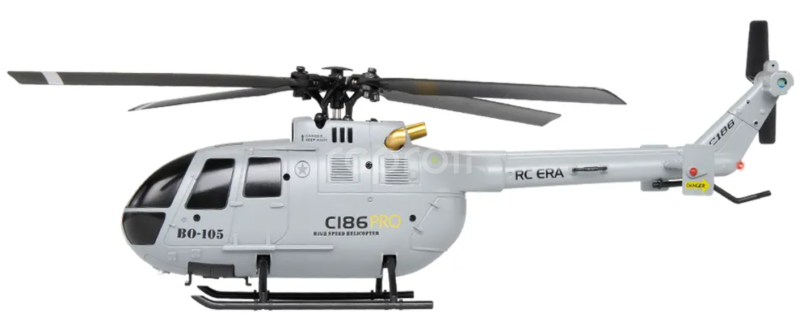 RC vrtulník C186 Pro, šedá