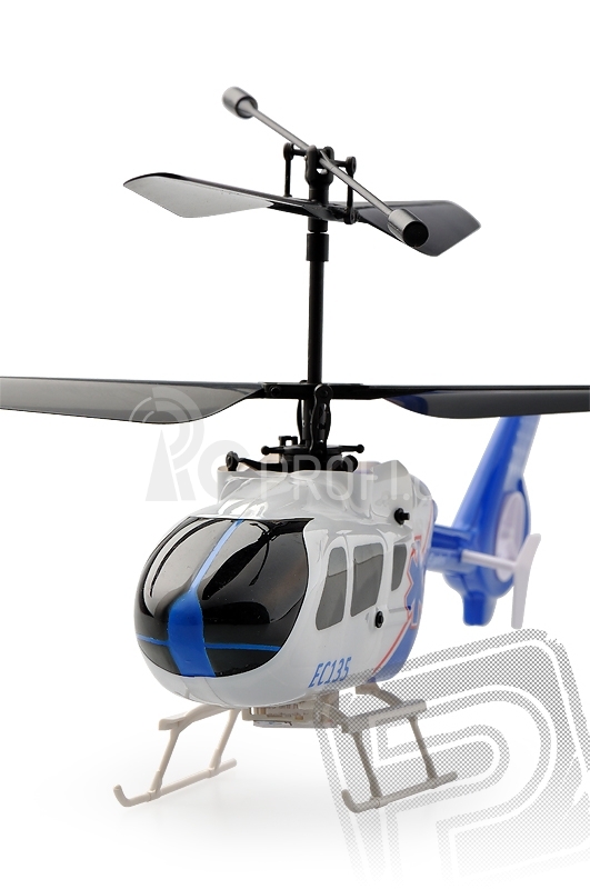 RC vrtulník EC 135, bílo-modrá