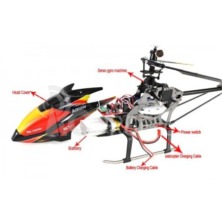 RC vrtulník Heli MT400 V913