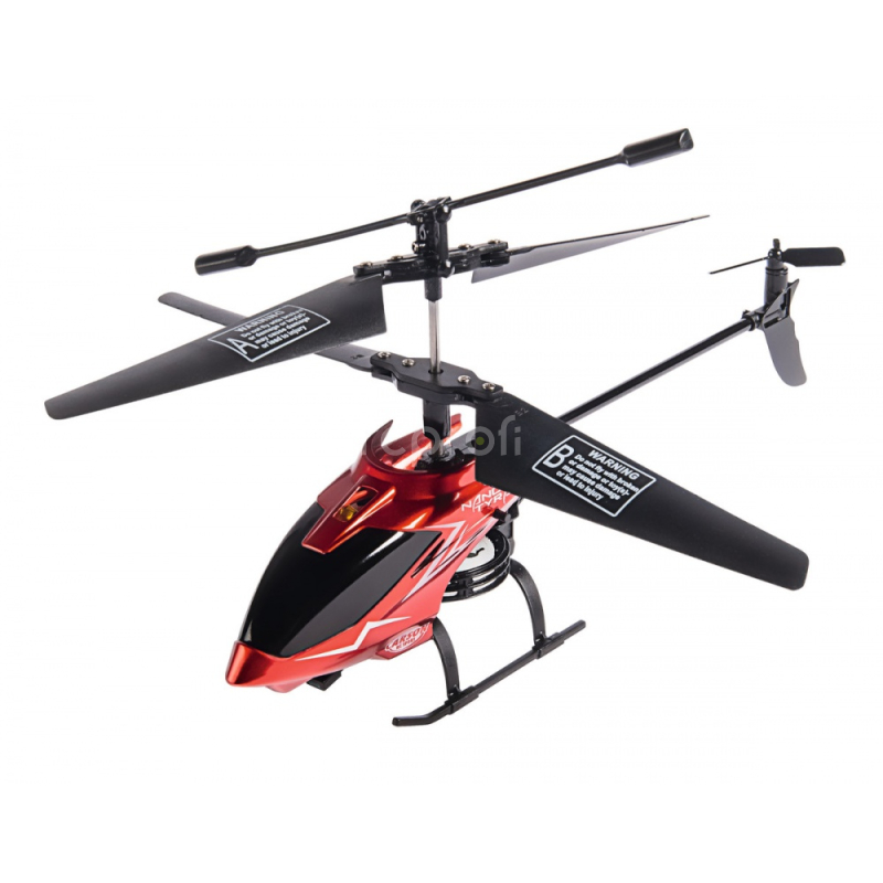 RC vrtulník Nano Tyrann 230 Gyro, červená