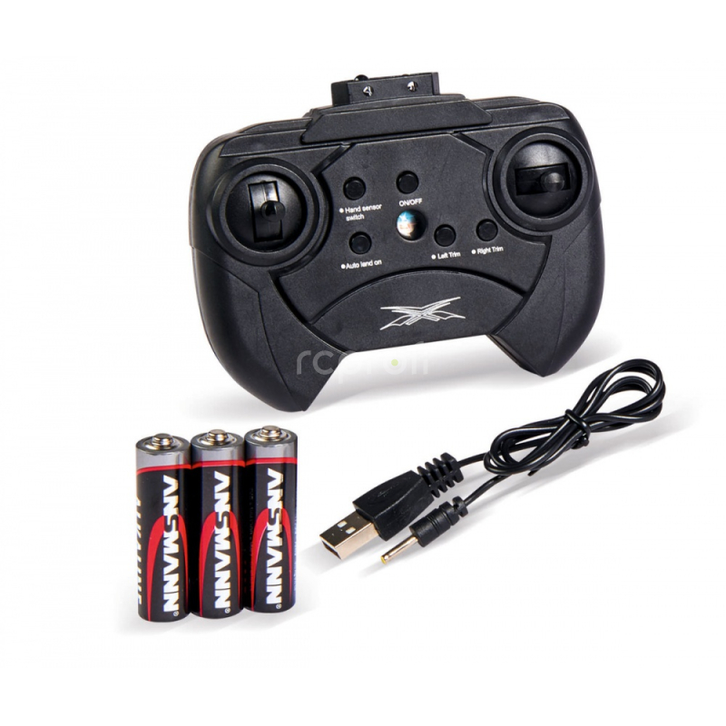 RC vrtulník Nano Tyrann 230 Gyro, červená