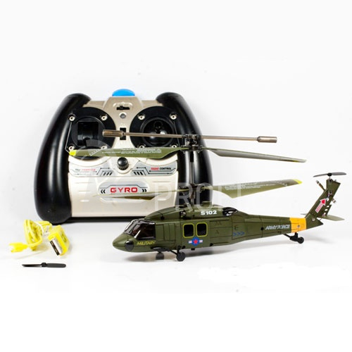 RC vrtulník Syma S102G Black Hawk