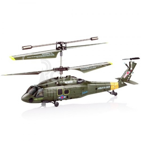 RC vrtulník Syma S102G Black Hawk