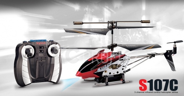 RC vrtulník Syma S107C s kamerou