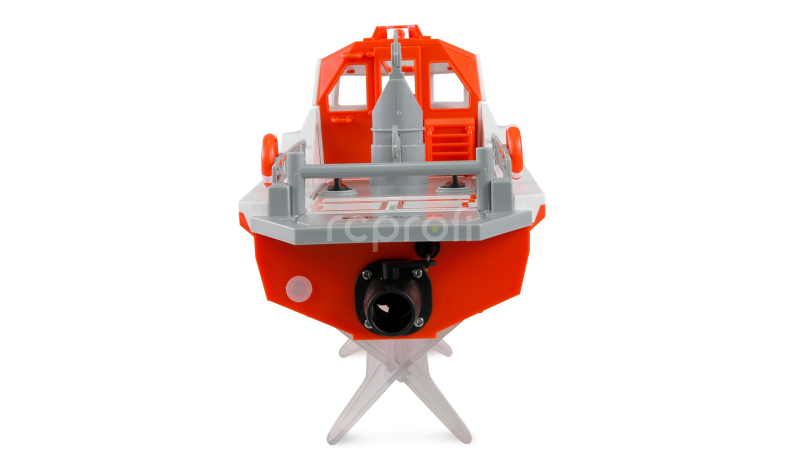 RC záchranný člun Snig brushless RTR, bílooranžová