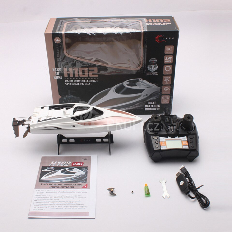 RC Závodní člun Cabrio H102