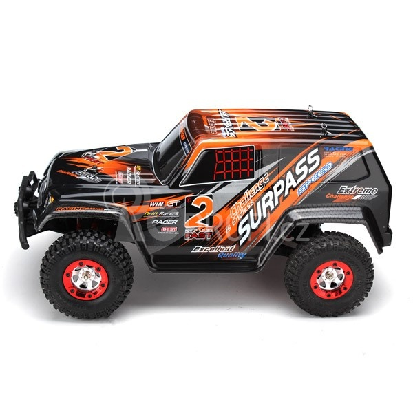 RC auto Extreme-2 4WD RTR 1:12, oranžová