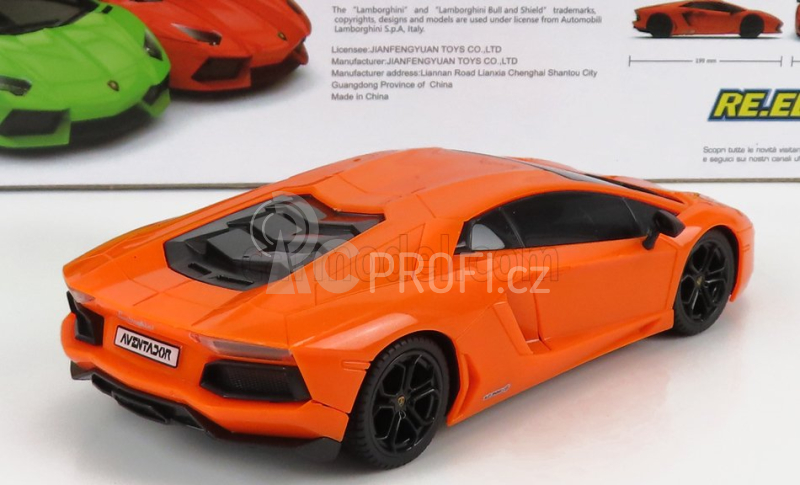Re-el toys Lamborghini Aventador Lp700-4 2011 1:24 Orange