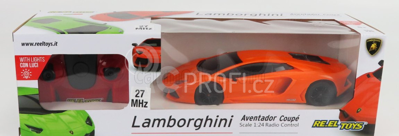 Re-el toys Lamborghini Aventador Lp700-4 2011 1:24 Orange
