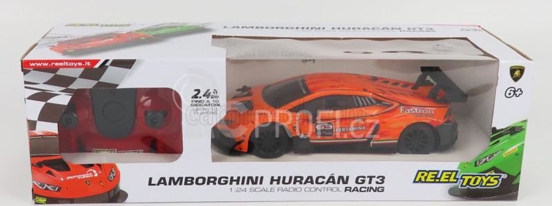 Re-el toys Lamborghini Huracan Gt3 N 63 Racing 2019 1:24 Orange