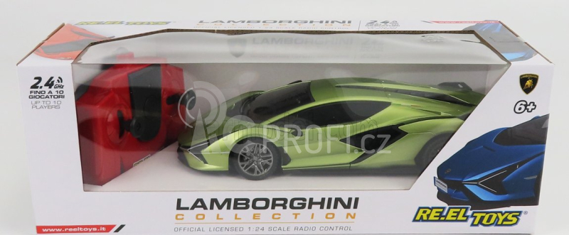 Re-el toys Lamborghini Sian Fkp 37 Hybrid 2020 1:24 Ligh Green Met