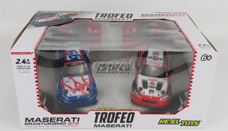 Re-el toys Maserati Set 2x Granturismo Gt3 Trofeo N 99 Racing 2015 + N 38 Trofeo Racing 2015 1:24 Různé