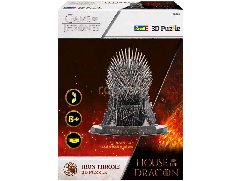 Revell 3D Puzzle - House of the Dragon Iron Throne