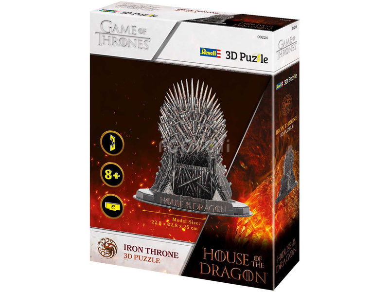 Revell 3D Puzzle - House of the Dragon Iron Throne