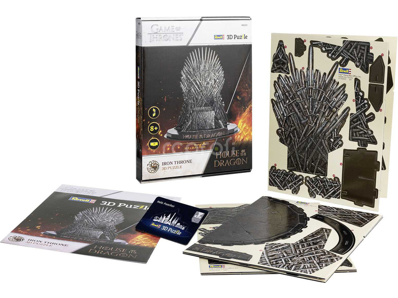 Revell 3D Puzzle - House of the Dragon Iron Throne