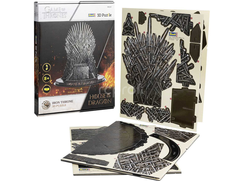 Revell 3D Puzzle - House of the Dragon Iron Throne