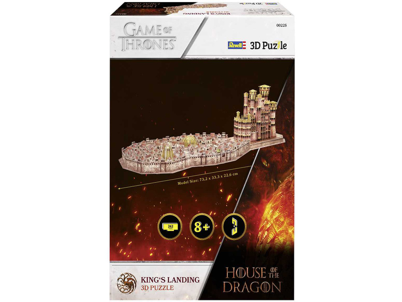 Revell 3D Puzzle - House of the Dragon King's Landing