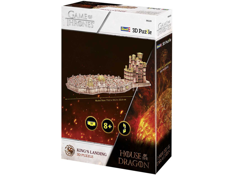 Revell 3D Puzzle - House of the Dragon King's Landing